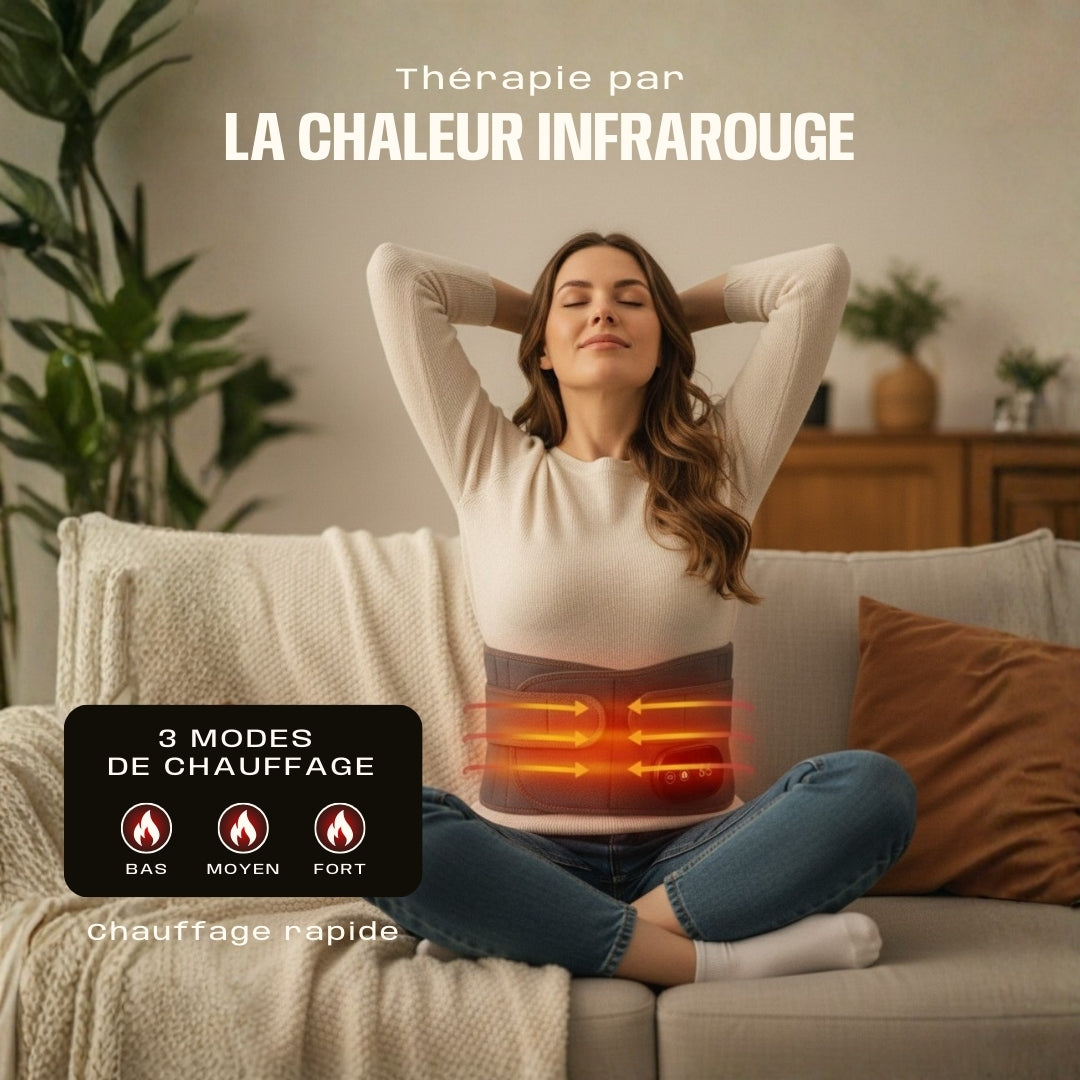 Ceinture de massage chauffante