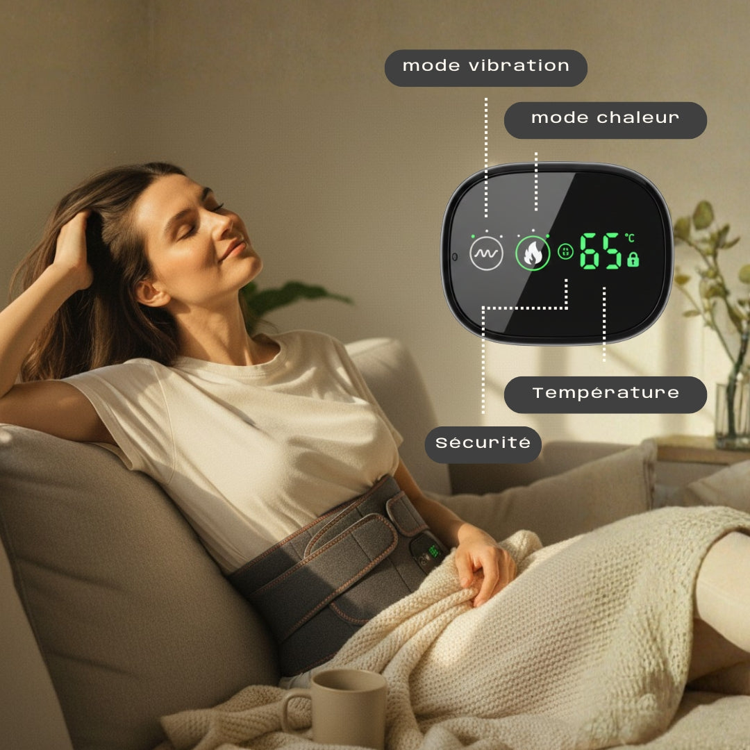 Ceinture de massage chauffante