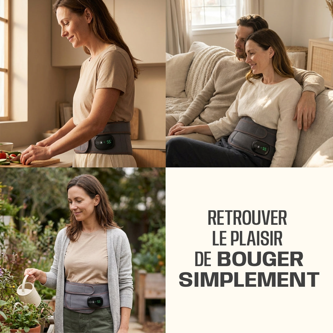 Ceinture de massage chauffante