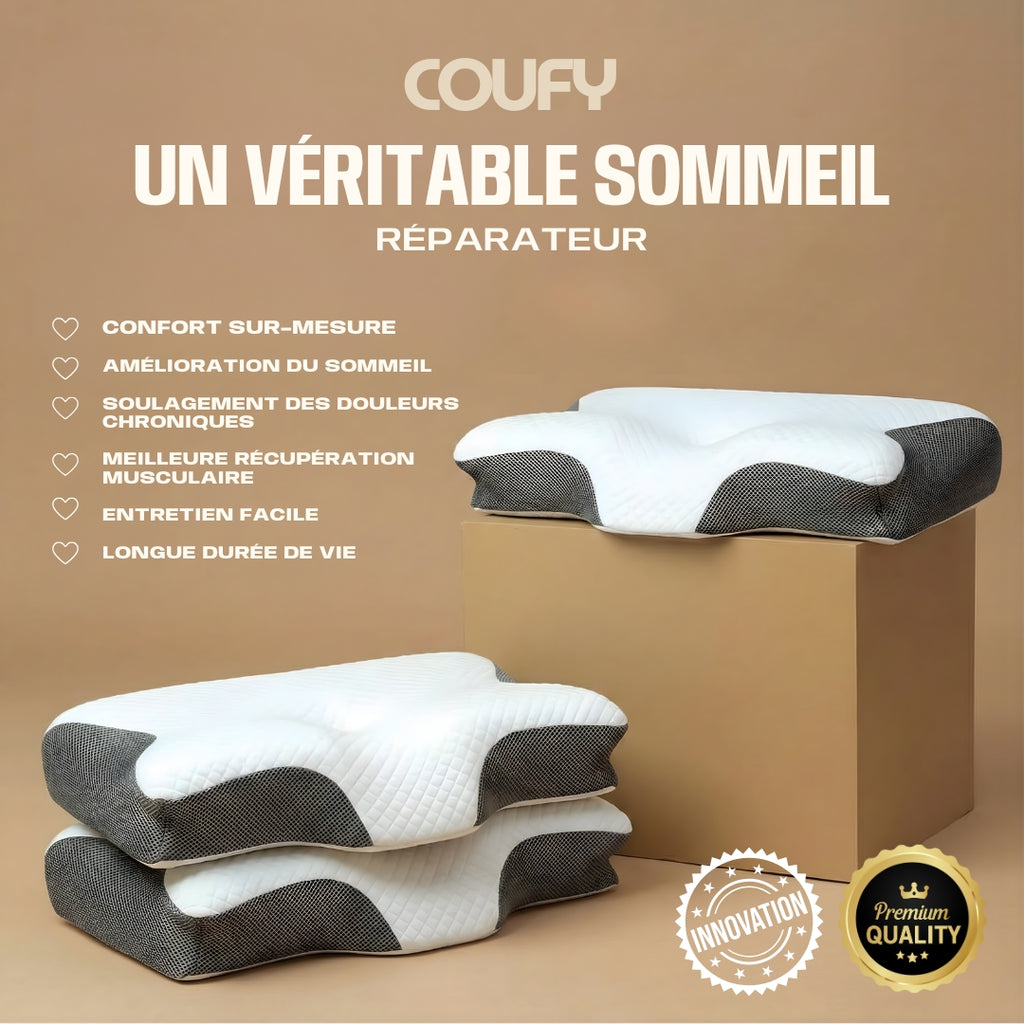 Oreiller Cervical Ultra-Confort