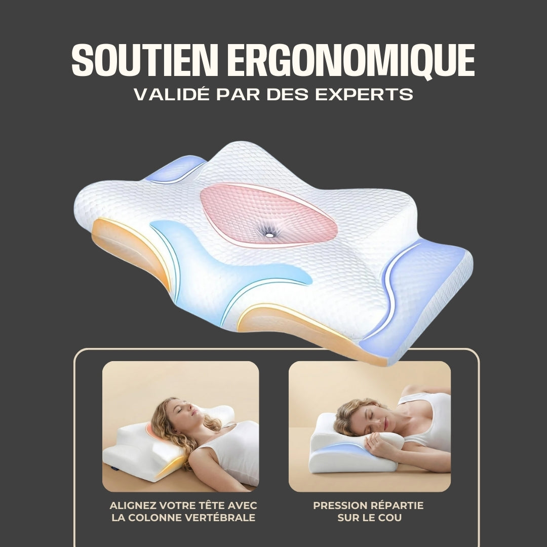 Oreiller Cervical Ultra-Confort