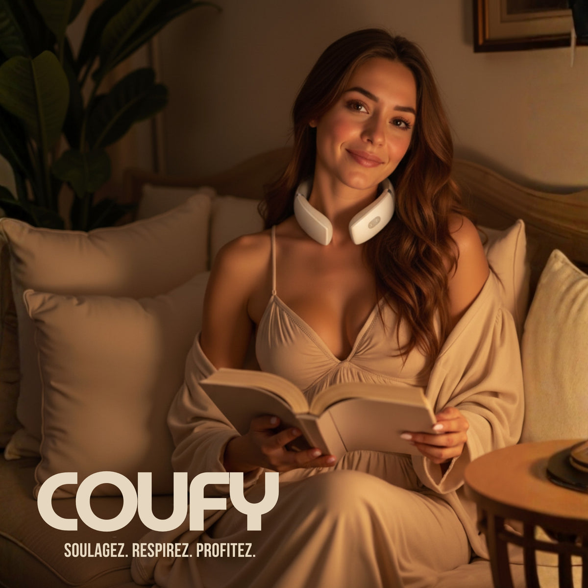 Coufy™ – Masseur de cou portable