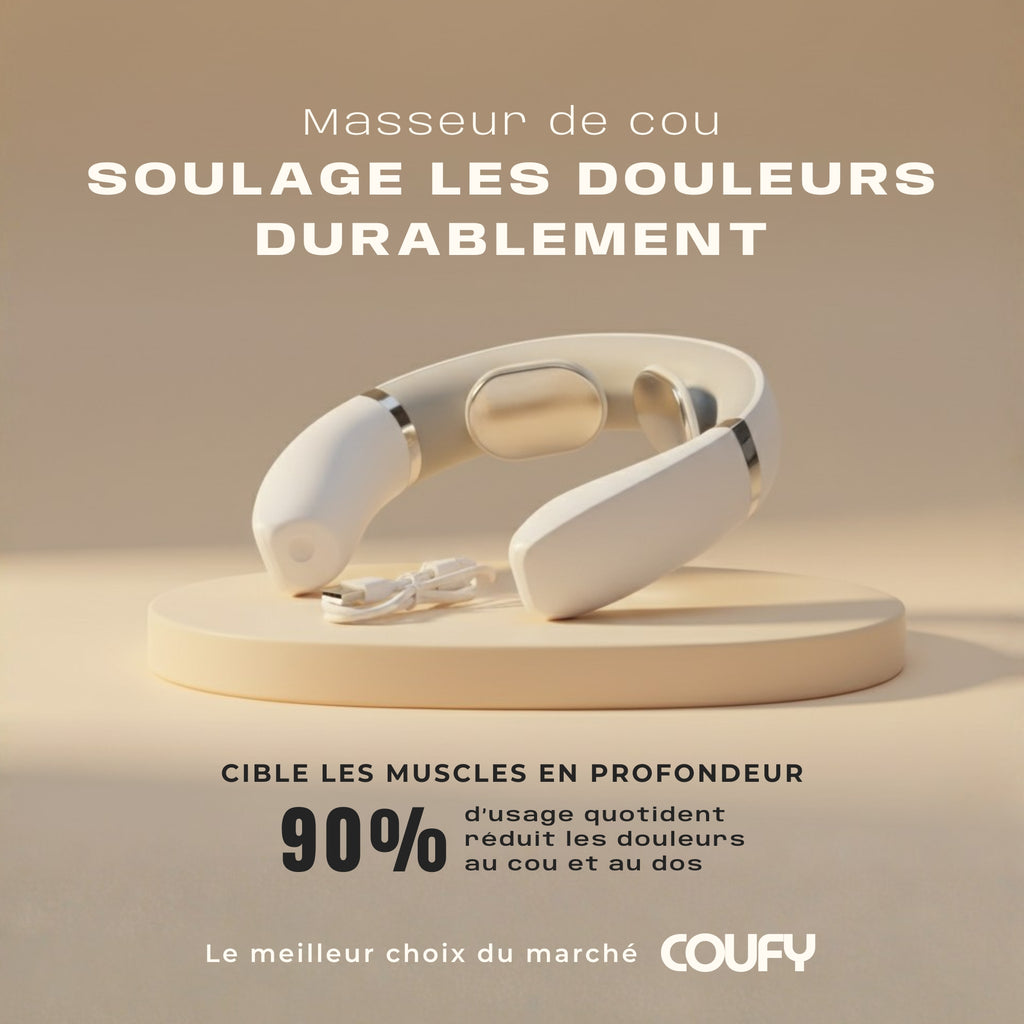 Coufy™ – Masseur de cou portable