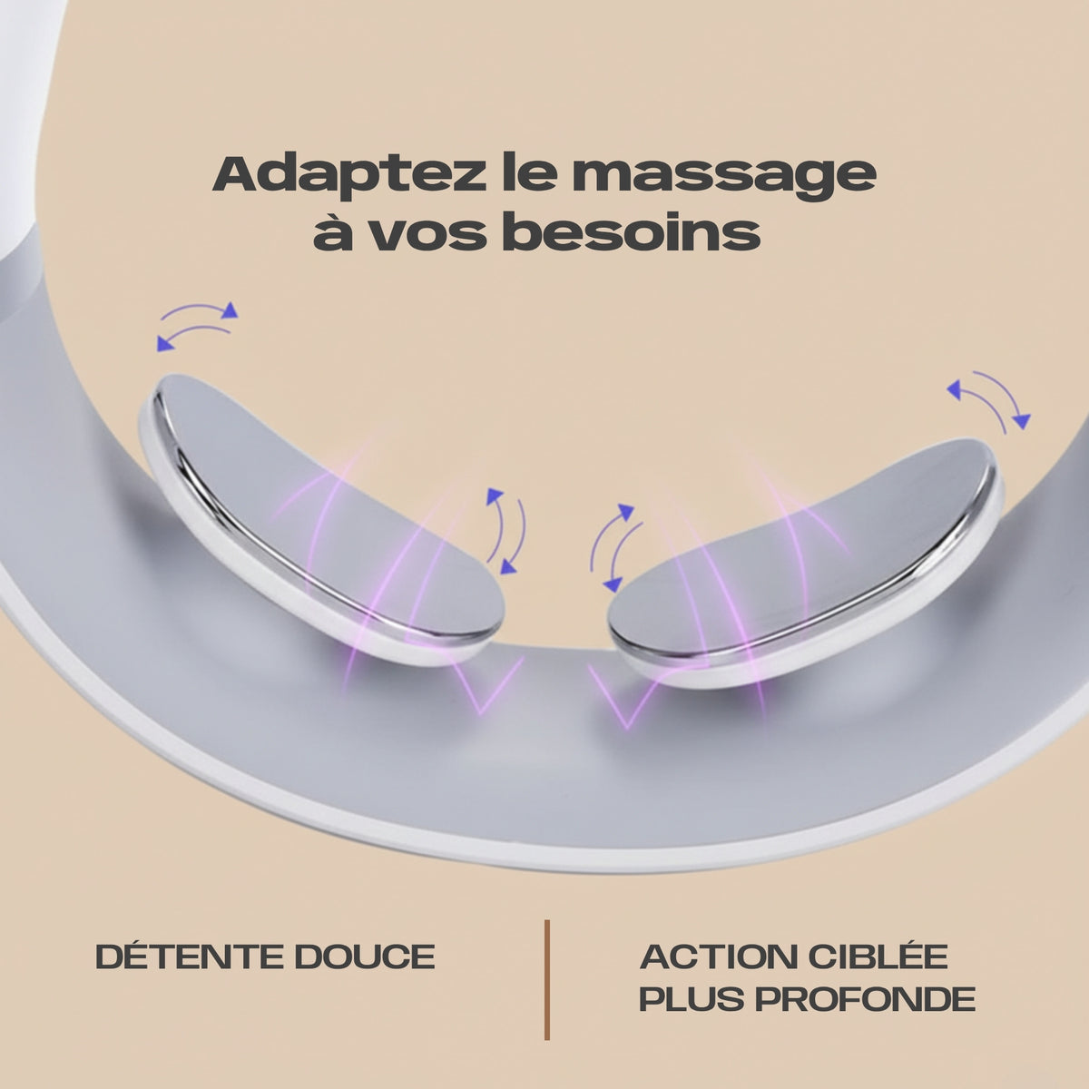 Coufy™ – Masseur de cou portable